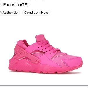 Nike Air Huarache Run - Laser Fuchsia (GS)
